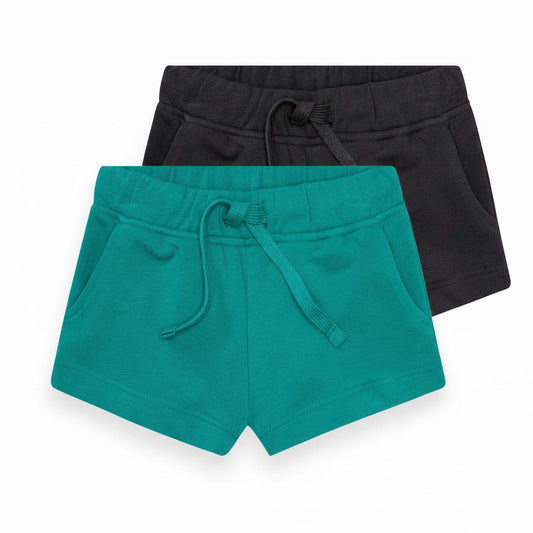 lupilu Girls' Sweat Shorts 2-Pack