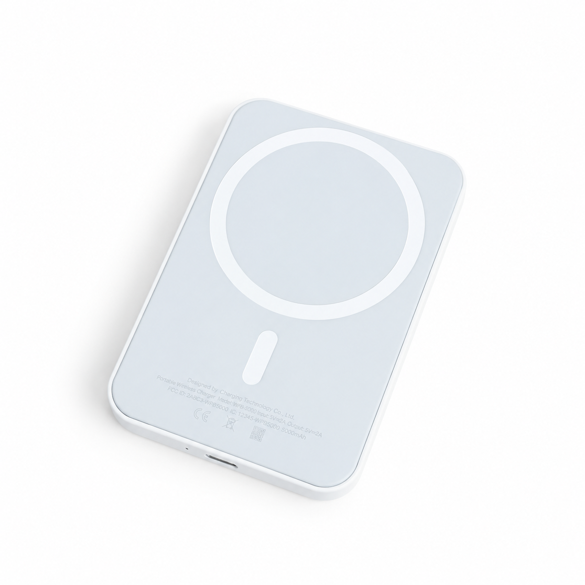 Magnetic Charger Wireless Portable Charger Power Bank 5000mAh Type-C
