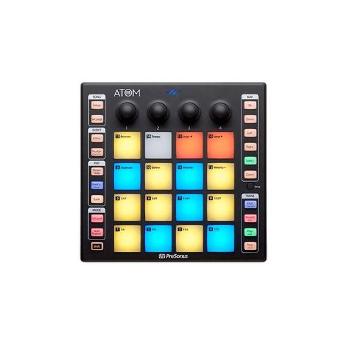 PreSonus ATOM 16-Pad RGB MIDI Controller with Studio One Bundle