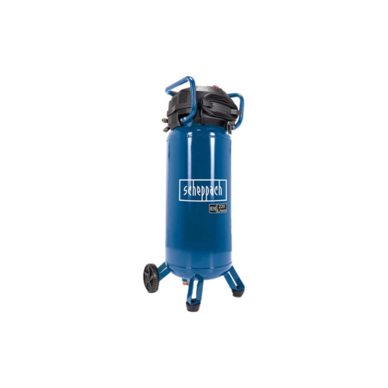 Scheppach 50L Vertical Air Compressor 1500W Powerful Portable Tank HC51V