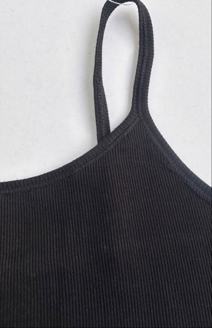 اسمارا Women's Cotton Tank Top Black