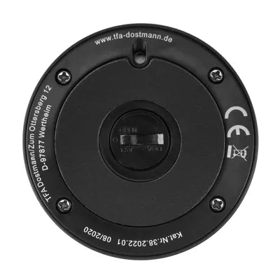 TFA 38.2022.01 Electronic Timer and Stopwatch Black