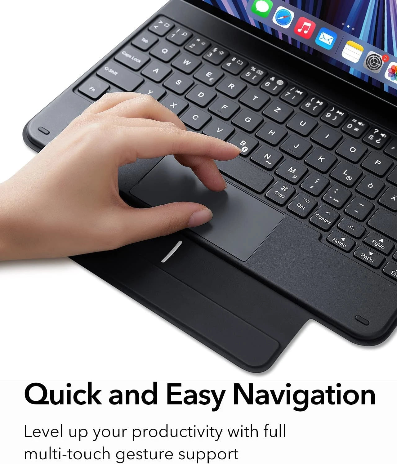 ESR iPad Air 5/4 and Pro 11” Rebound Magnetic Keyboard Case (German Version)