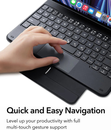 ESR iPad Air 5/4 and Pro 11” Rebound Magnetic Keyboard Case (German Version)