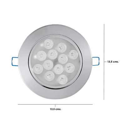GTI 12W LED Ceiling Light: Versatile, Energy-Efficient, Indoor/Outdoor Use