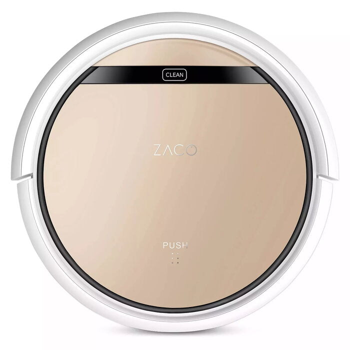 Zaco V5s Pro Gold Robotic Vacuum Mop Cleaner with Wet Mopping Function