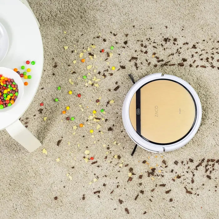 Zaco V5s Pro Gold Robotic Vacuum Mop Cleaner with Wet Mopping Function