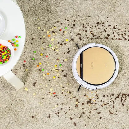 Zaco V5s Pro Gold Robotic Vacuum Mop Cleaner with Wet Mopping Function