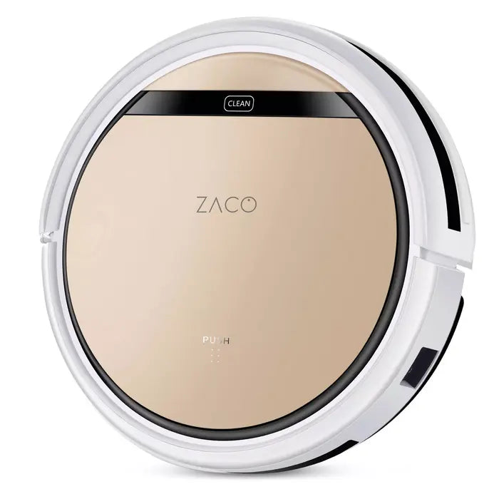 Zaco V5s Pro Gold Robotic Vacuum Mop Cleaner with Wet Mopping Function