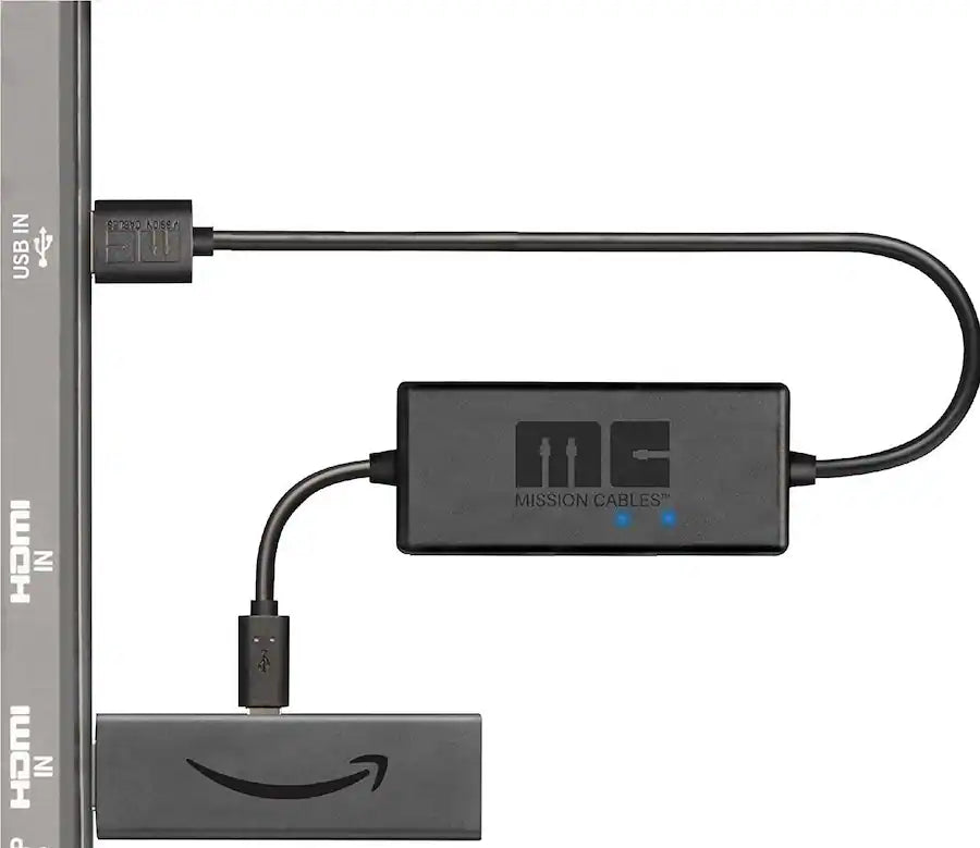 Amazon USB Power Cable for Fire TV Stick Black