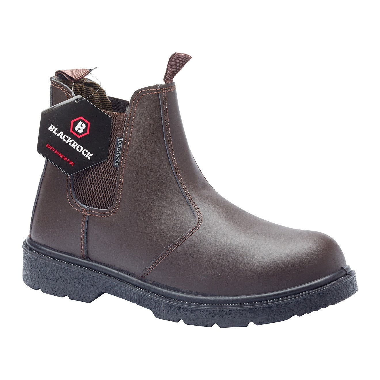Blackrock Dealer Safety Boots: Steel Toe, Midsole, Anti-Slip, Durable Comfort