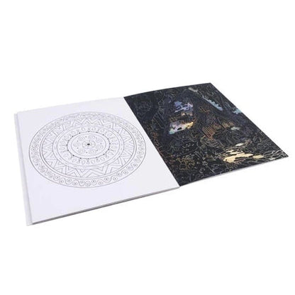 Crelando Scratch Art Set Fantastic Houses 12 Sheets HG12535B