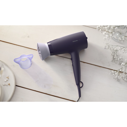 Philips 3000 Series 2100W Hair Dryer with ThermoProtect Attachment BHD340/10
