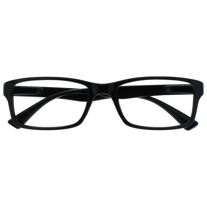 Opulize PEP Rectangular Reading Glasses with Spring Hinges