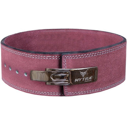 Mytra Fusion Lever Buckle Powerlifting Belt: Ultimate Gym Back Support