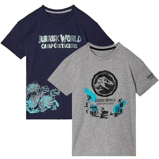 Pepperts! Boys T‑Shirt Set Jurassic Park 2‑pcs