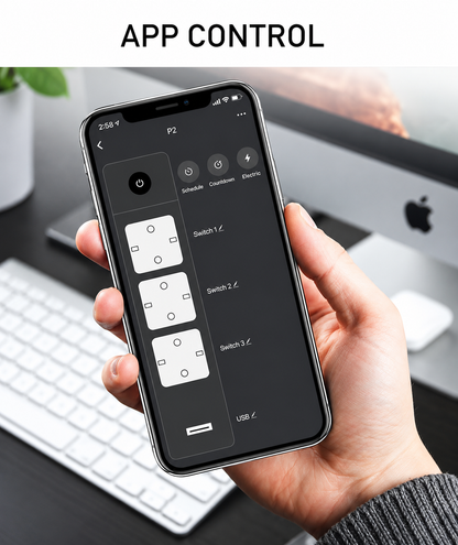 GHome Smart P1 WLAN Power Strip 1.5m
