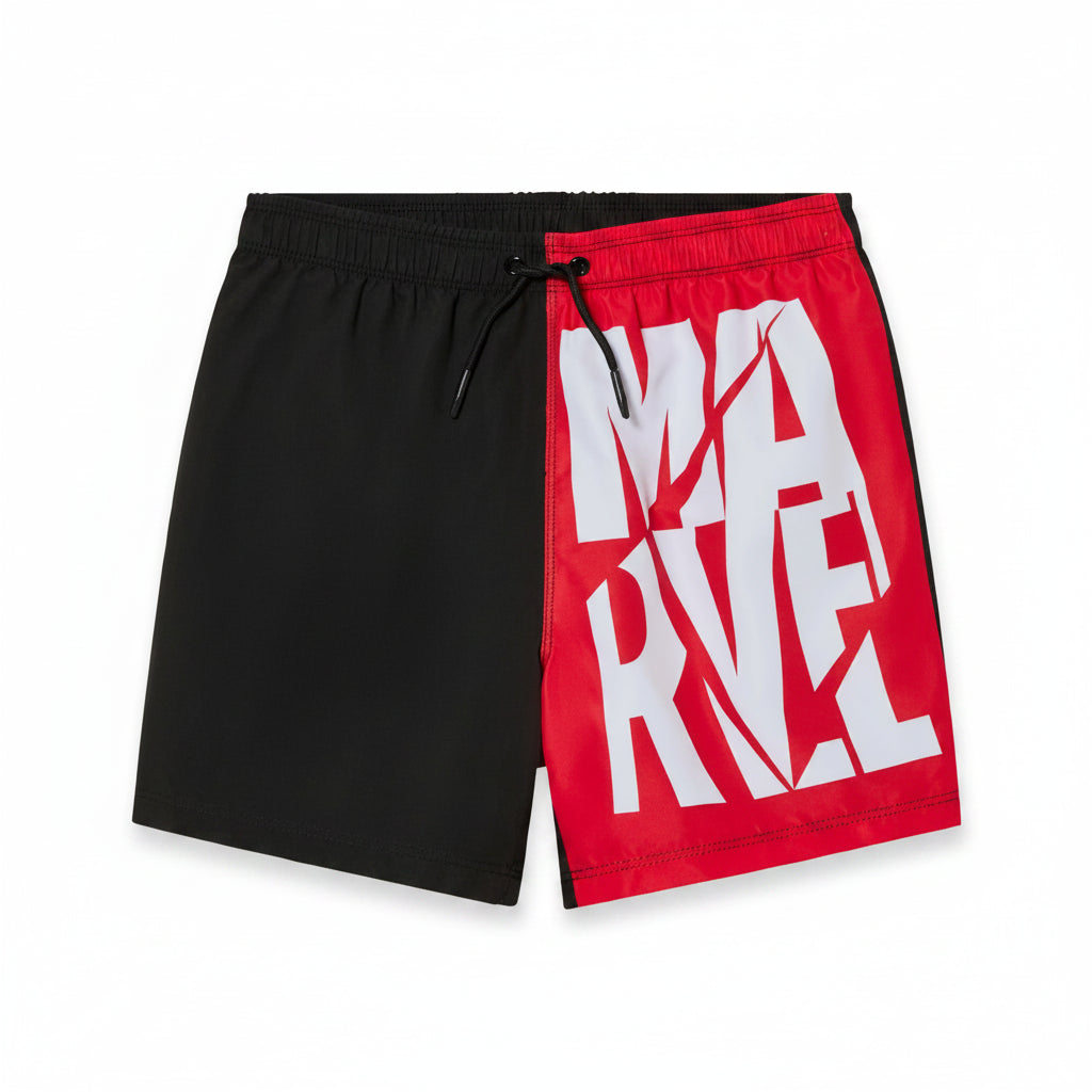 Disney Avengers Boys' Beach Shorts with Mesh Briefs Multicolored 134-140 cm (8-10 Years) 443476