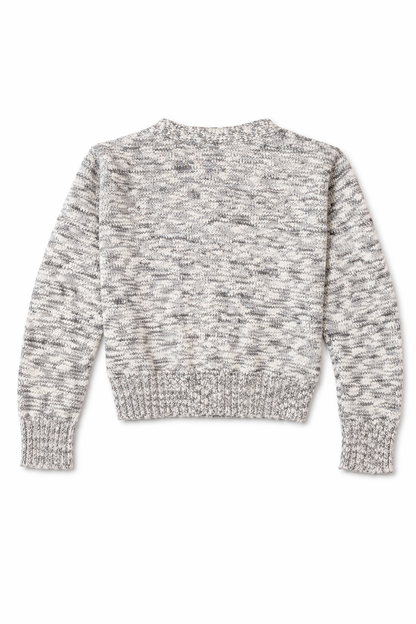 Cat & Jack Kids Grey Cotton Knit Button Up Cardigan Sweater