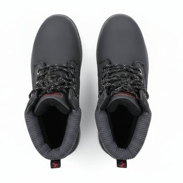 ARRIGO BELLO Men's Winter Hiking Boots with Warm Leather Upper