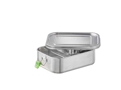 Stainless Steel LUNCHBUDDY 1.1L Lunch Box with Secure Clips