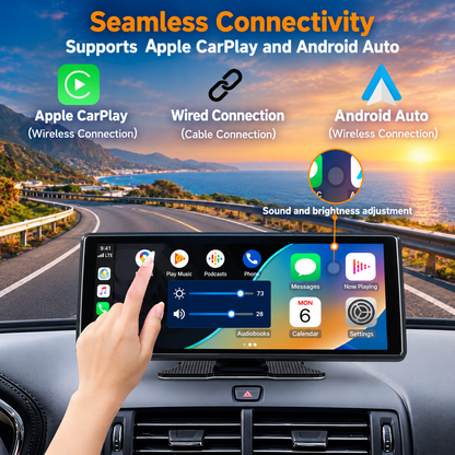 Pashlysh S5 Wireless Portable Car Display 10.26 Inch