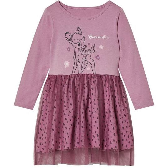 Disney 603780733 Girls' Bambi Dress Pink