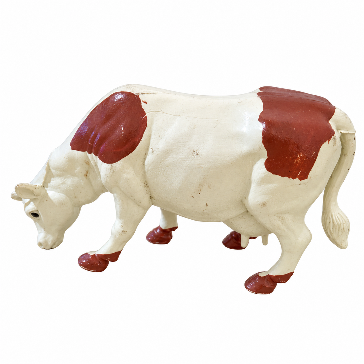 AnimalToys Cow Figurine – Realistic Farm Animal Toy