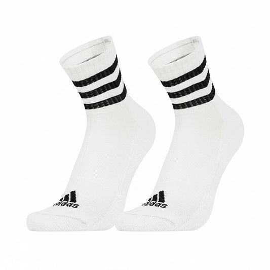 Adidas Unisex White Socks – 3 Pack Premium Comfort