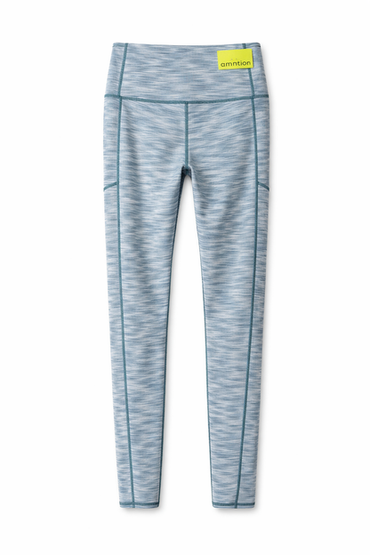 All in Motion Girls Striped Active Leggings with Pockets