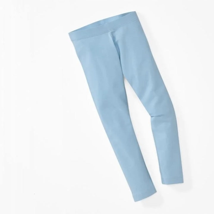 Lupilu Girls' Classic Cotton Leggings Blue 116