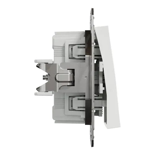 Asfora White Built-in Two-Way Light Switch for Reliable Electrical Control - Gomix Brands Outlet