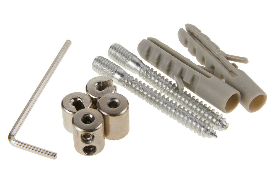 Gardinia 5m Metal Cable Tensioner – Wall or Recessed Matte Silver