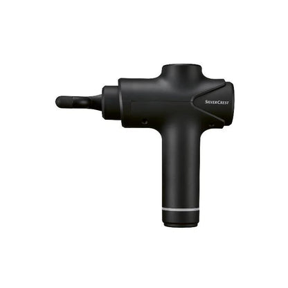 Silver Crest 5‑Attachment Powerful Massage Gun with 10 Speed Settings