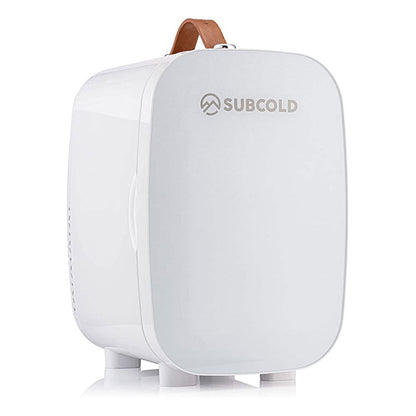 Subcold Pro6 6L Mini Fridge – Portable White Cooler with USB Power