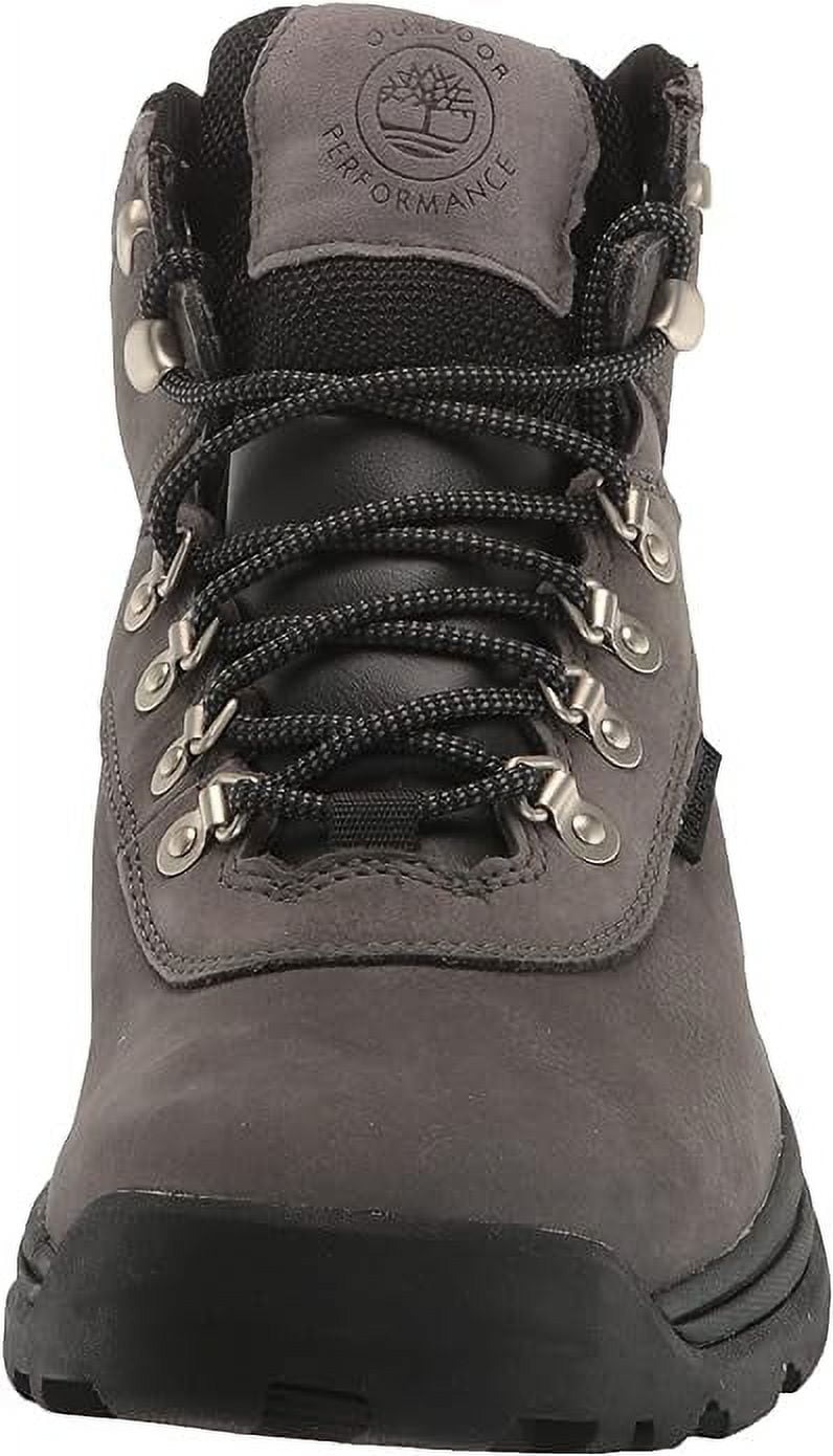 Timberland Men's White Ledge Mid Waterproof Hiking Boot, Grey Nubuck, Durable