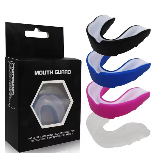 Custom Logo Silicone Teeth Protector Sports Mouth Guard
