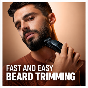 King C. Gillette Braun Beard Trimmer with Lifetime Sharp Blades