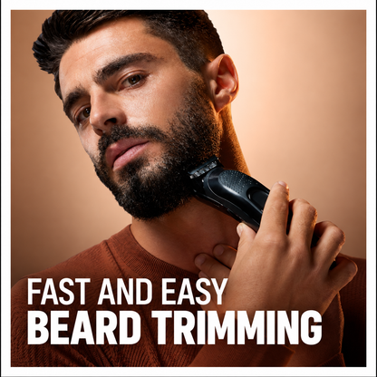 King C. Gillette Braun Beard Trimmer with Lifetime Sharp Blades