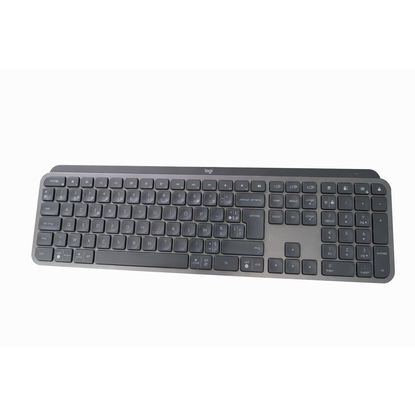 Logitech MX Keys S Advanced Illuminated Graphite/ french keyboard
