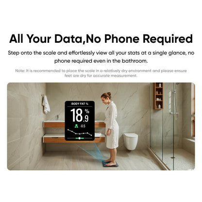 eufy Smart Scale C20: Accurate 16 Body Metrics, Large Display, Bluetooth