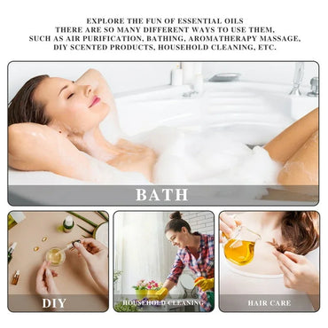 MAYJAM 100% Pure Natural Rosemary Essential Oil 10ml Aromatherapy Diffuser - Gomix Brands Outlet