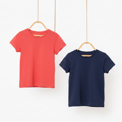 pepperts 2Pcs T-shirt for Girls