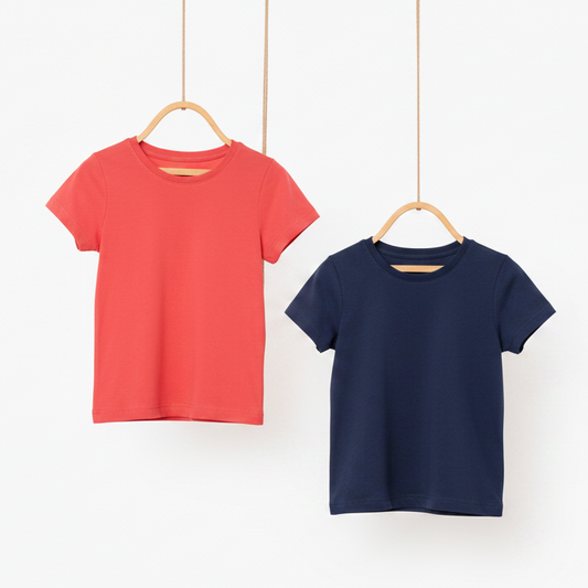 pepperts 2Pcs T-shirt for Girls