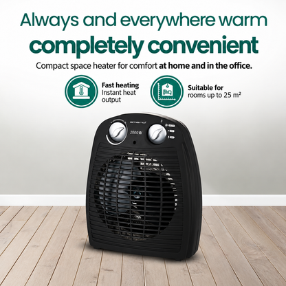 EMERIO FH-106737.2 Fan Heater 2000W Anthracite