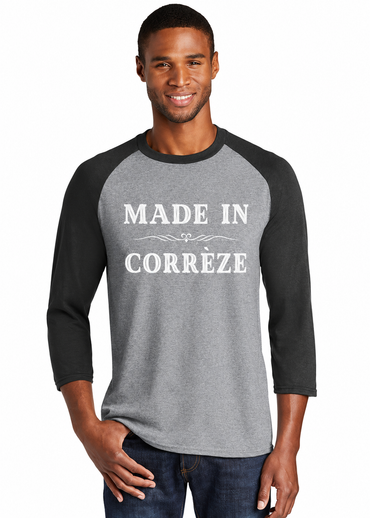 Port & Company Core Blend 3/4-Sleeve Raglan Tee