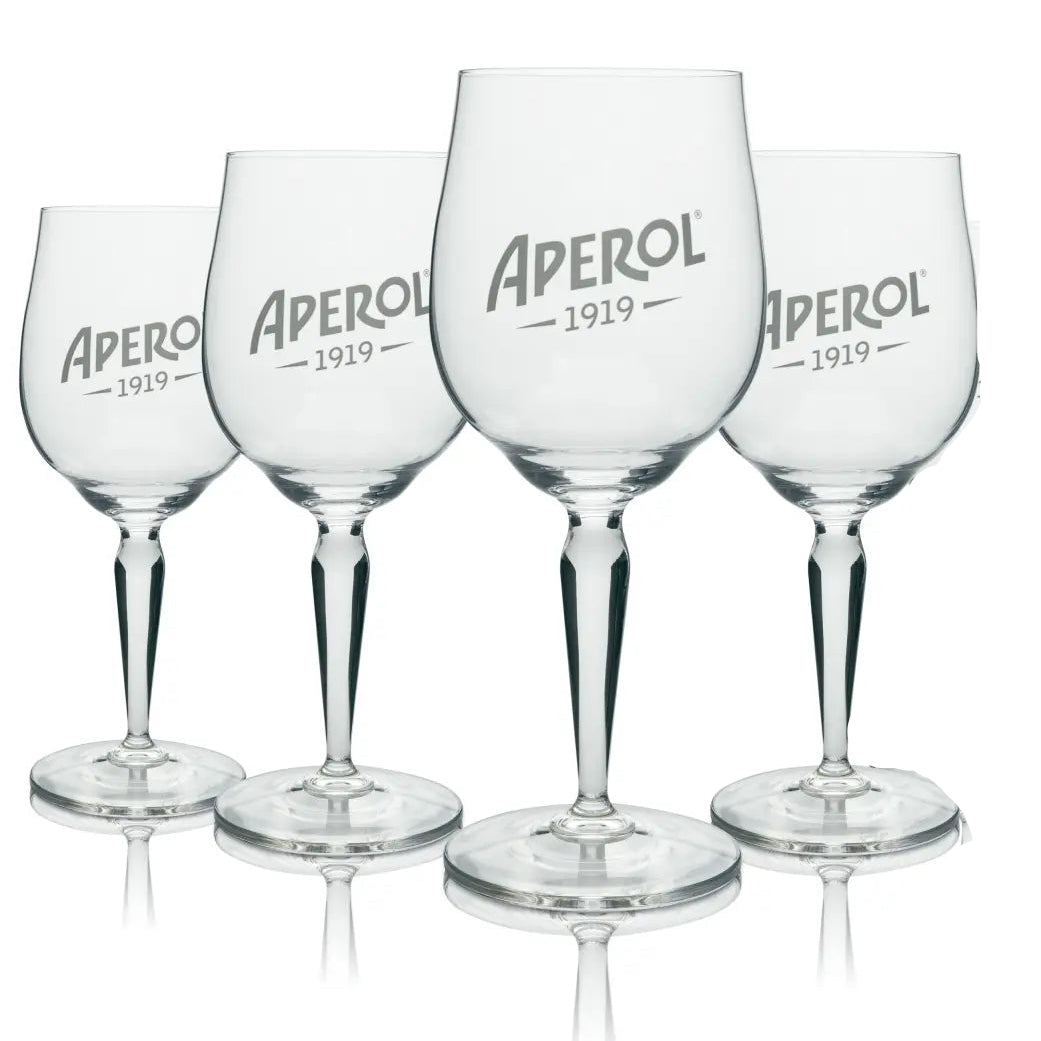Aperol 1919 Signature 530ml Calice Aperitif Glass 6-Pack