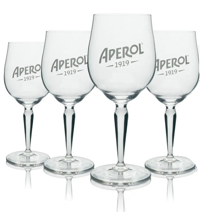 Aperol 1919 Signature 530ml Calice Aperitif Glass 6-Pack