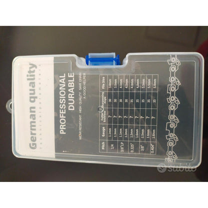 Durable 10-Inch Chainsaw Chain: 40 Links, 3/8 Pitch, Low Kickback