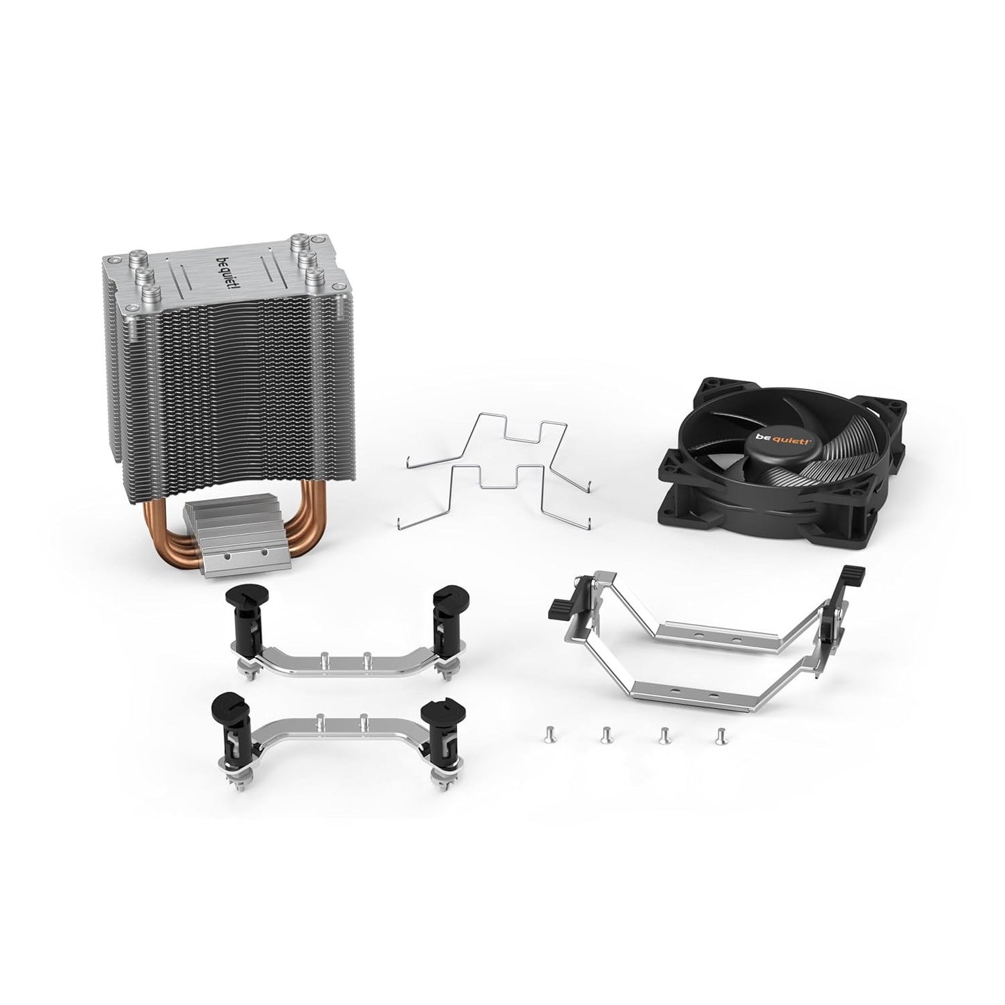 be quiet! Pure Rock Slim 2 130W CPU Cooler Silver